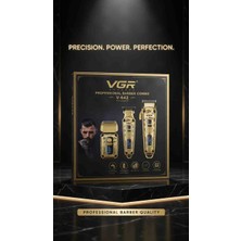Vgr V-642 Profesyonel Berber Combo 3in1