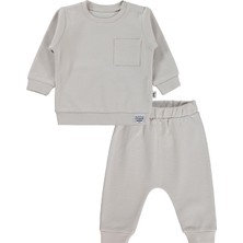 Civil Baby Süs Etiketli 2'li Takım 6-18 Ay Takım - Bej 12-18 Ay