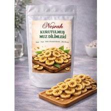 Neşrah Premium Quality Kuru Meyve Muz Dilimleri - Katkısız Şeker Ilavesiz Vegan Meyve Kurusu 35GR