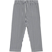 Civil Baby Çizgi Baskılı 6-18 Ay Tayt - Siyah 9-12 Ay