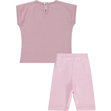 Civil Baby Kuş Baskılı 6-18 Ay Takım - Pembe 9-12 Ay