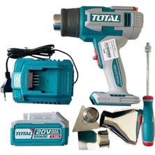 Total Lı-Ion Akülü Sıcak Hava Tabancası - LED TBLI20035