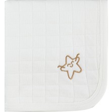 Civil Baby Yıldız Nakışlı 80*90 Battaniye - Ekru Standart
