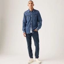 Levi's 512™ Slim Taper Erkek Jean Pantolon Mavi Denim Normal Bel Düz Paça 32/32