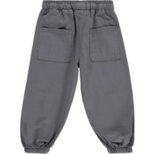 Civil Boys Paçası Lastikli 2-5 Yaş Pantolon - Gri 5-6 Yaş