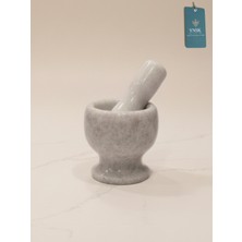 El Yapımı Doğal Mermer Havan ve Tokmak Seti, Şık ve Zarif Tasarım