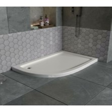 Sırduş 100X90X6 Asimetrik Sol Flat Duş Teknesi