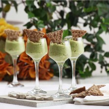 Şerbet ve Likör Için Şık Ayaklı 6'lı Su Bardağı Seti