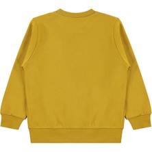 Civil Boys Fotoğraf Makinesi Baskılı 2-5 Yaş Sweatshirt  - Hardal 2-3 Yaş