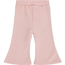 Civil Baby Civil Basic Kalp Etiketli Ispanyol Paça 6-18 Ay Eşofman Altı - Pembe 12-18 Ay