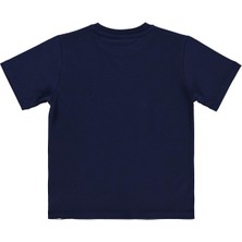 Civil Boys Basic Surf Etiketli 10-13 Yaş Tişört  - Lacivert 10-11 Yaş