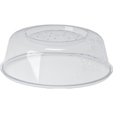 Çap 26X9 cm Mikrodalga Gıda Koruma Kapağı, Polipropilen Plastik