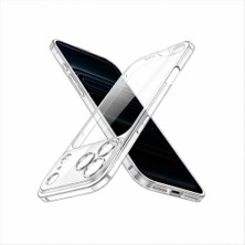 Bzontech iPhone 17 Pro Max Uyumlu Kılıf Şeffaf Kamera Korumalı 3D