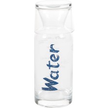 Mavi Kapaklı 700 ml Başucu Sürahisi, Şık ve Pratik Tasarım