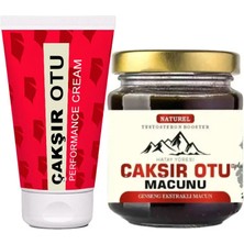 Elasya Çakşır Otu Set Erkeklere Erkeklere Özel Ürünü Dstklyci 240 Gr+Lustra Masaj Yağı