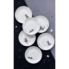 Şık 6'lı Pişiler Seti, Tatlılarınız Için Zarif Sunum Seçeneği