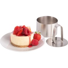 Nar Kalıp Nar Kalip Yuvarlak Parfe Adet Kek  ve Sunum Kalıbı Çap 8cm Derinlik 5cm