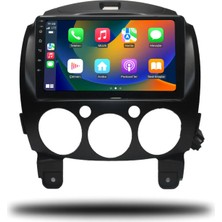 SmartGO Mazda 2 2009-2013 8+256 GB Premium Ekran Android Carplay Multimedya Sistemi (Yazılımsal)