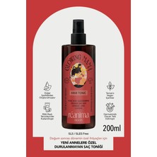 Réanima Glowing Mama Doğum Sonrası Saç Dökülmesini Azaltmaya Beslemeye Yardımcı Durulanmayan Saç Toniği