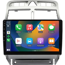 SmartGO Peugeot 307 Android Multimedya Sistemi (2001-2008) 8+256 GB Uyumlu (Yazılımsal)