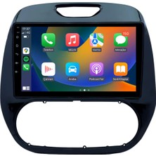 SmartGO Renault Captur Android Multimedya Sistemi (2006-2011) 8+256 GB Premium Ekran (Yazılımsal)