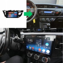 SmartGO Toyota Corolla Android Gps Carplay 8+256 GB Kamera + Çerçeve (2013-2016)  (Yazılımsal)