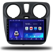 SmartGO Dacia Dokker 2012-2022 8+256 GB Premium Ekran  Andorid Multimedya Teyp (Yazılımsal)