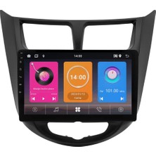 SmartGO Hyundai Accent Blue Android Multimedya Sistemi (2011-2017) 8+256 GB Premium Ekran  (Yazılımsal)