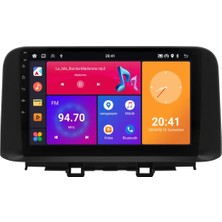 SmartGO Hyundai Kona Uyumlu Android Multimedya Sistemi (2018-2022) 8+256 GB Premium Ekran (Yazılımsal)
