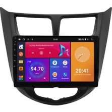 SmartGO Hyundai Accent Blue Android Multimedya Sistemi (2011-2017) 8+256 GB Premium Ekran (Yazılımsal)