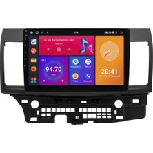 SmartGO Mitsubishi Lancer Android Multimedya Sistemi (2008-2019) 8+256 GB Premium Ekran  (Yazılımsal)