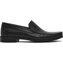Derimod Erkek Siyah Deri Loafer 26SFD754018