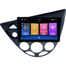 SmartGO Ford Focus 1 Android Multimedya Sistemi (1999-2004) 8+256 GB  (Yazılımsal)