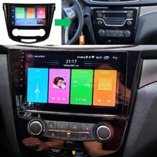 SmartGO Nissan Qashqai Dijital Klima Android Gps Carplay 8+256 GB Kamera + Çerçeve (2014-2021) (Yazılımsal)
