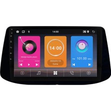 SmartGO Hyundai I30 Android Multimedya Sistemi (2017-2020) 8+256 GB Premium Ekran  Uyumlu (Yazılımsal)