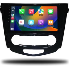 SmartGO Nissan X-Trail 2014-2021 Uyumlu Manuel Klima 8+256 GB Android Carplay Multimedya Sistemi (Yazılımsal)