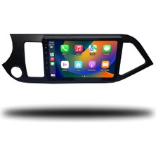 SmartGO Kia Picanto 2011-2016 8+256 GB Premium Ekran Android Carplay Multimedya Sistemi (Yazılımsal)