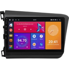 SmartGO Honda Civic Fb7 Android Multimedya Sistemi (2012-2016) 8+256 GB Premium Ekranuyumlu (Yazılımsal)