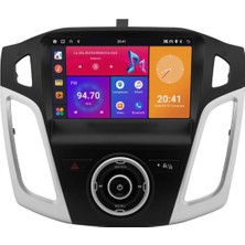 SmartGO Ford Focus 3,4 Android Multimedya Sistemi (2012-2019) 8+256 GB Premium Ekran Teyp (Yazılımsal)