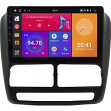 SmartGO Fiat Doblo Android Multimedya Sistemi (2011-2015) 8+256 GB Premium Ekran (Yazılımsal)