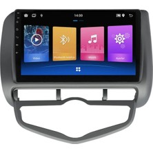 SmartGO Honda City Android Multimedya Sistemi (2006-2009) Uyumlu 8+256 GB  (Yazılımsal)