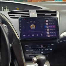 SmartGO Honda Civic Hb Android Gps Carplay 8+256 GB Kamera + Çerçeve (2012-2014)  (Yazılımsal)