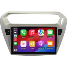 SmartGO Peugeot 301 Uyumlu Android Multimedya Sistemi (2012-2024) 8+256 GB  (Yazılımsal)