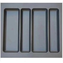 Baroness 27004 Gri Kepçelik 55X49 cm