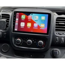 SmartGO Renault Trafic Android Gps Carplay 8+256 GB Kamera + Çerçeve (2015-2021) (Yazılımsal)