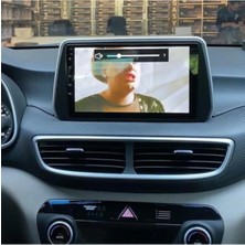 SmartGO Hyundai Tucson Android Gps Carplay 8+256 GB Kamera + Çerçeve (2018-2024) (Yazılımsal)