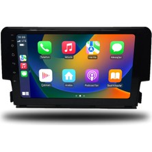 SmartGO Honda Civic Fc5 2016-2020 8+256 GB Premium Ekran  Android Multimedya Sistemi (Yazılımsal)