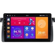 SmartGO Bmw 3 Serisiuyumlu E46 Android Multimedya Sistemi (1997-2005) 8+256 GB Premium Ekran (Yazılımsal)