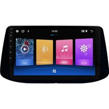SmartGO Hyundai I30 Android Multimedya Sistemi (2017-2020) 8+256 GB  Teyp (Yazılımsal)