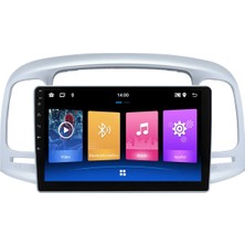 SmartGO Hyundai Accent Era Android Multimedya Sistemi (2006-2012)UYUMLU 8+256 GB  (Yazılımsal)